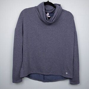 Apana grey cowl neck sweatshirt-S